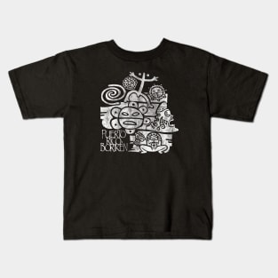 Taino Symbols, Grunge Design Kids T-Shirt